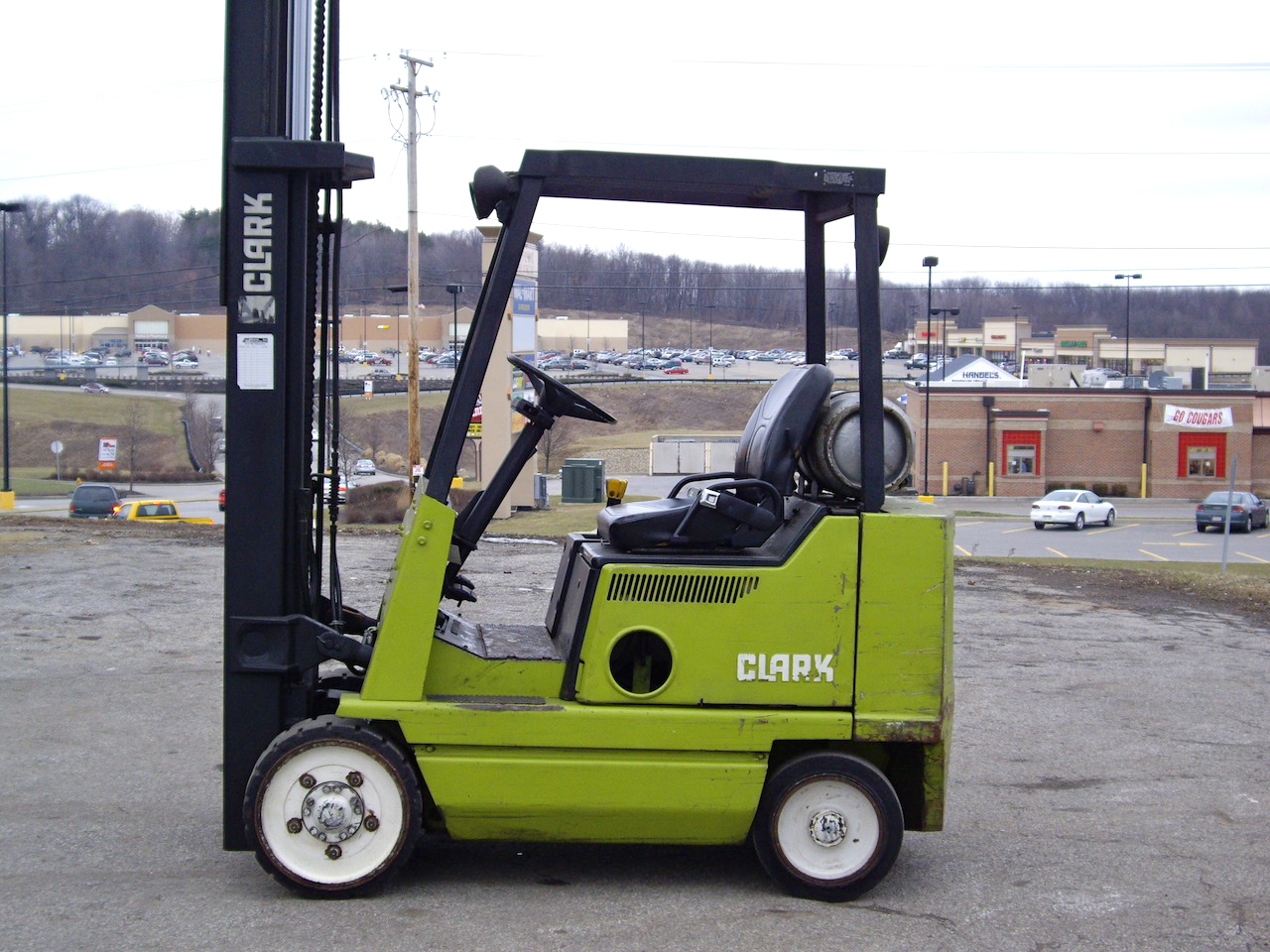 Bolland Machine For Sale Clark Forklift Truck GCX20